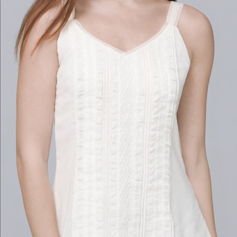 White House Black Market Lacey Tank